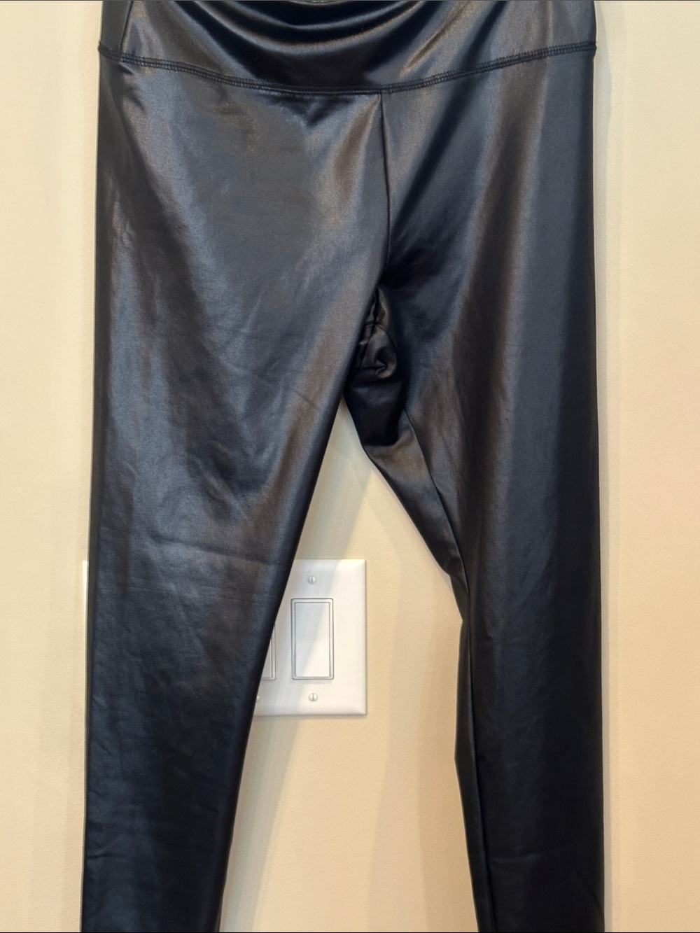 wild fable Black Faux Leather Leggings